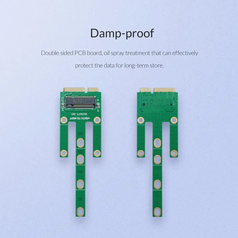 ORICO M.2 NGFF адаптер mSATA для 2230/2242/2260/2280 мм M2 NGFF Твердотельный накопитель(SSD жесткий диск M2 NGFF mSATA