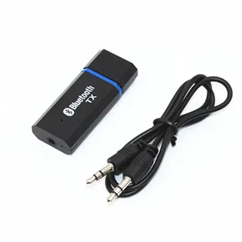 

5.0 New Usb Wireless Audio Transmitter Usb 5.0 Receiver Adapter 3.5Mm Jack Aux Stereo For Headphone Speaker
