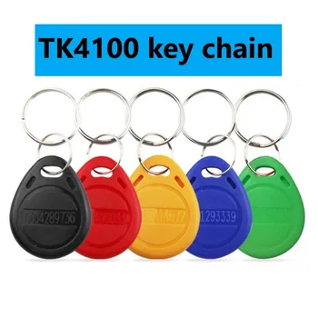 

RFID Keychain card No.2 ID Keychain timecard community elevator card door access ID card NFC induction Keychain 100pcs