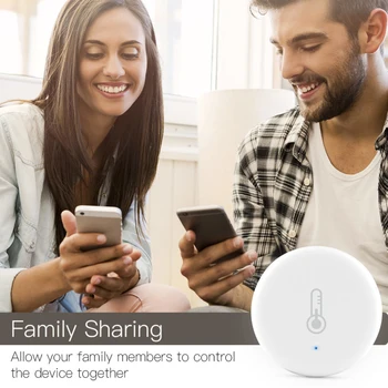 

Temperature Sensor Smart Air Pressure Humidity Environment Sensor Smart control for Zigbee connection For xiaomi APP Mi home