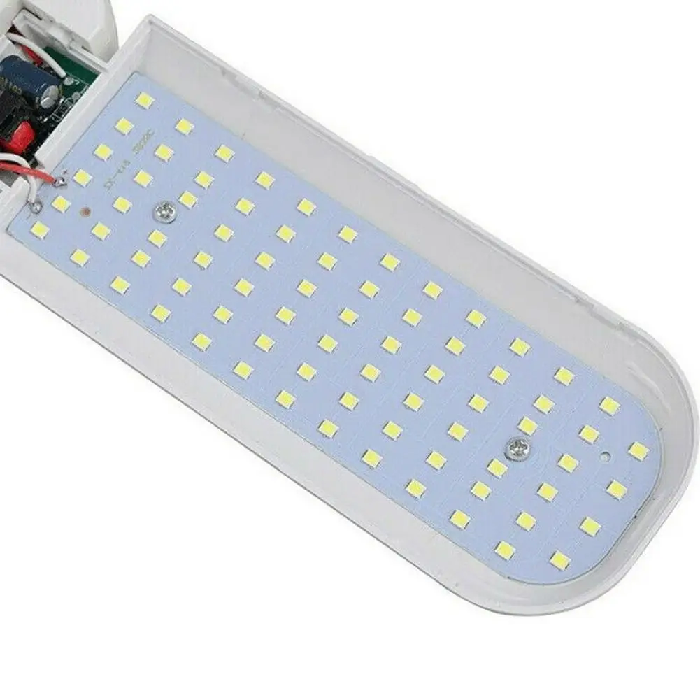 Светодиодный складной четырехлистный деформируемый светильник E27 60 Вт светодиодный потолочный светильник для гаража Домашнее освещение ультра яркий Промышленный Склад