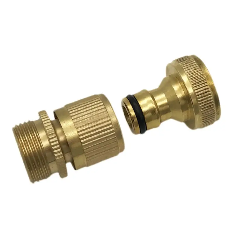 3/4 ''латунный быстрый соединитель садовый шланг водопроводной адаптер садовый орошающий шланг соединитель