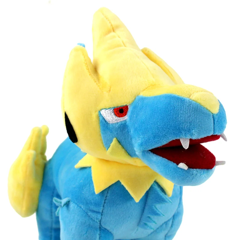 28 см Manectric милые плюшевые игрушки большой стиль мягкие животные плюшевые Мультяшные куклы, детский подарок