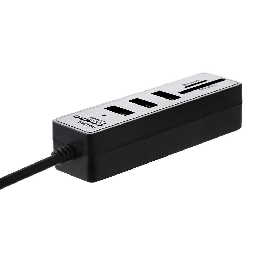 OMESHIN высокая скорость 2 в 1 OTG USB 3,0 концентратор сплиттер комбо 3 порта и SD/TF кард-ридер несколько USB C концентратор для компьютера ноутбука