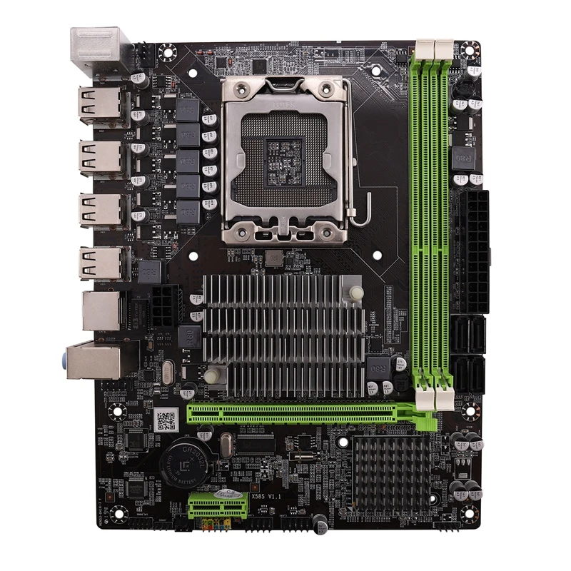 X58S материнская плата поддерживает серверную память RECC LGA1366 четырехъядерный шестиядерный процессор 5570
