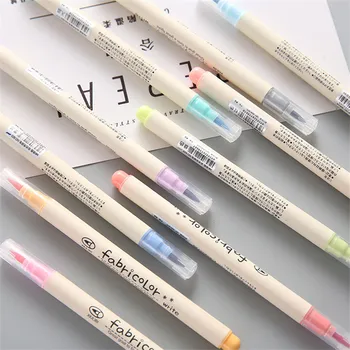 

10 Colors Fineliner Art Marker Pens for Drawing Painting 0.5mm Tip Pens Set Watercolor Soft Brush Pen School Stationery Supplies