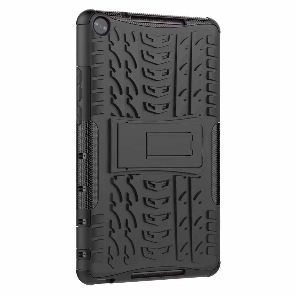 Defender Stand TPU PC Shockproof Protective Silicone Plastic Armor Case For Huawei Mediapad T3 T5 M