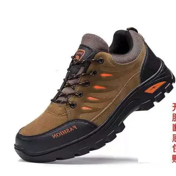 

New Men's Outdoor Sneakers Fashion Patchwork Lightweight Comfortable Casual Sneakers Walking Shoes Male Designers