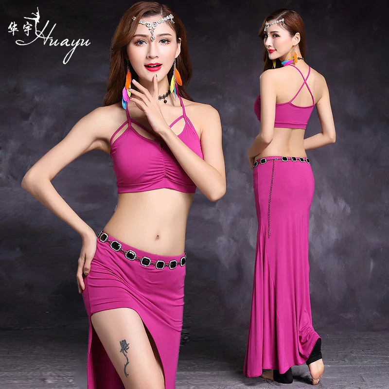 

2019 New Style Belly Dance Bra Set Performance Exercise Clothing Hy1160