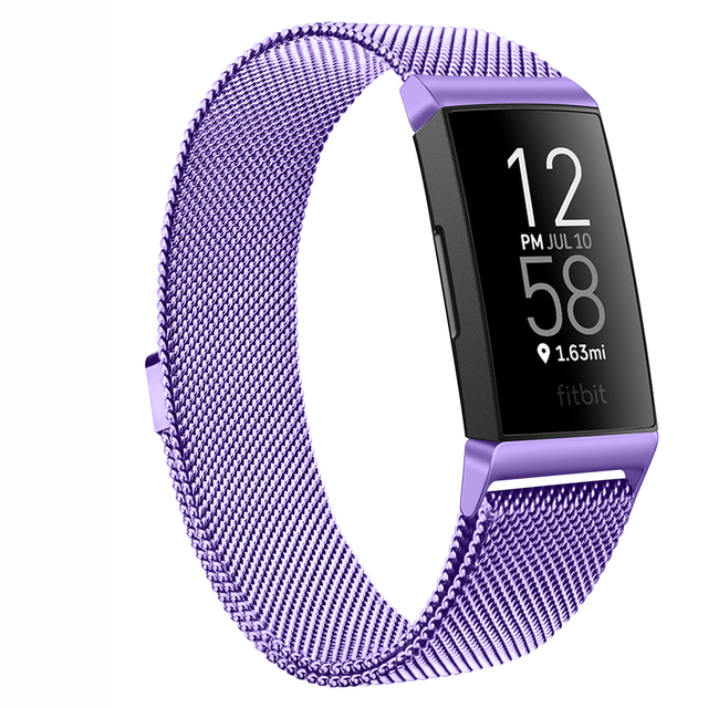 Magnetic Milanese Strap For Fitbit Charge 4 3 Band Replacement Wristband Watchband For Fitbit Charge 3 SE Strap Men Female