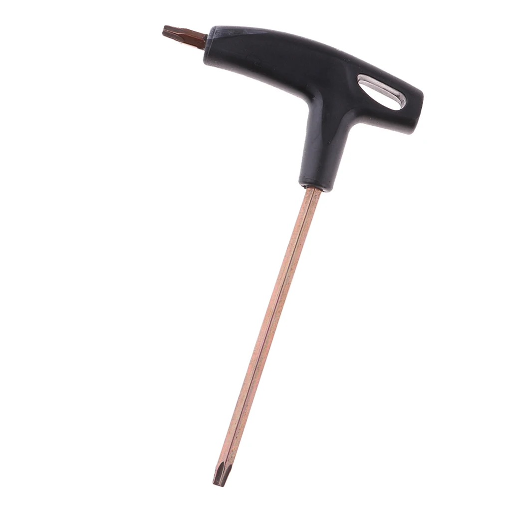 Steel T25 Star Wrench T-Grip Screwdriver For Disc Brake Bolt Screws Installing Removing Hex Key