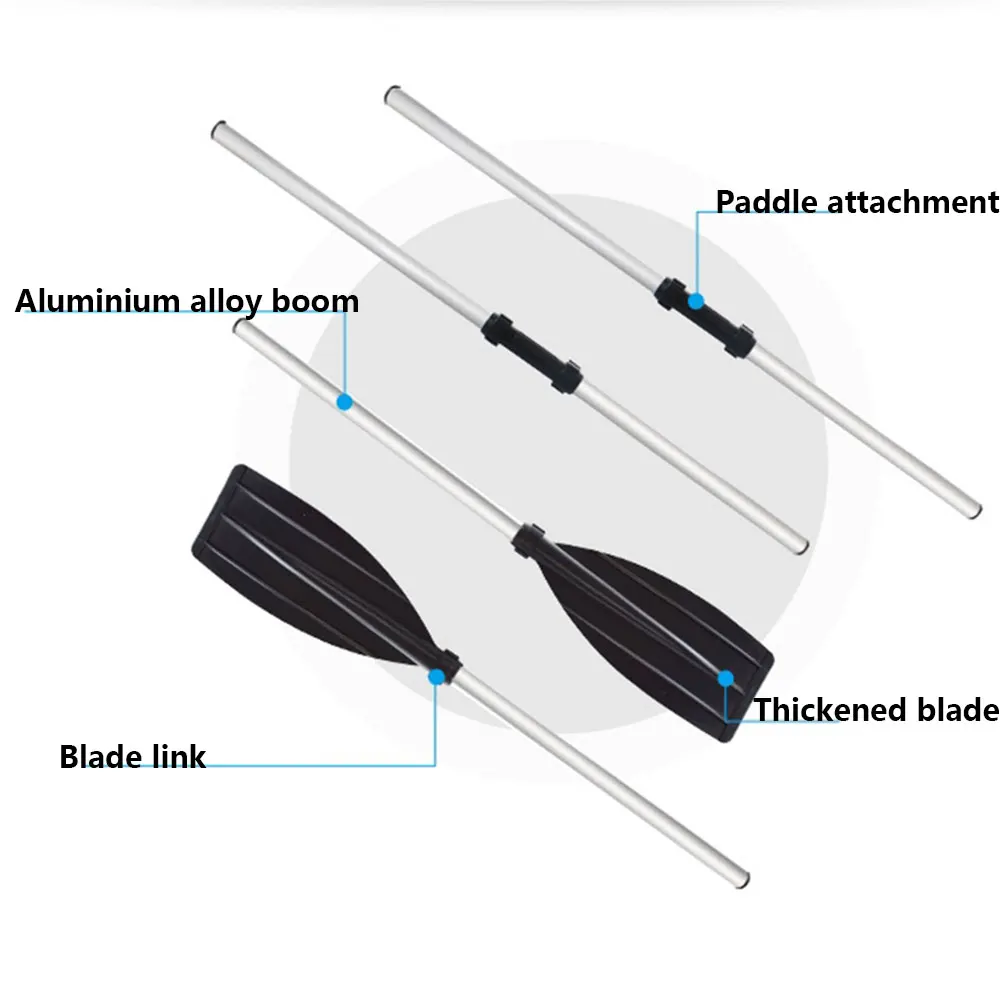 Сплав пляж прочный весла съемные доски для серфинга Спорт весла море открытый резиновые лодки каноэ алюминий 1 пара дропшиппинг