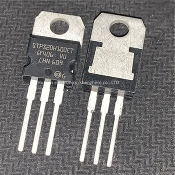 

10pcs/lot STPS20H100CT 20H100 TO-220 Schottky diode