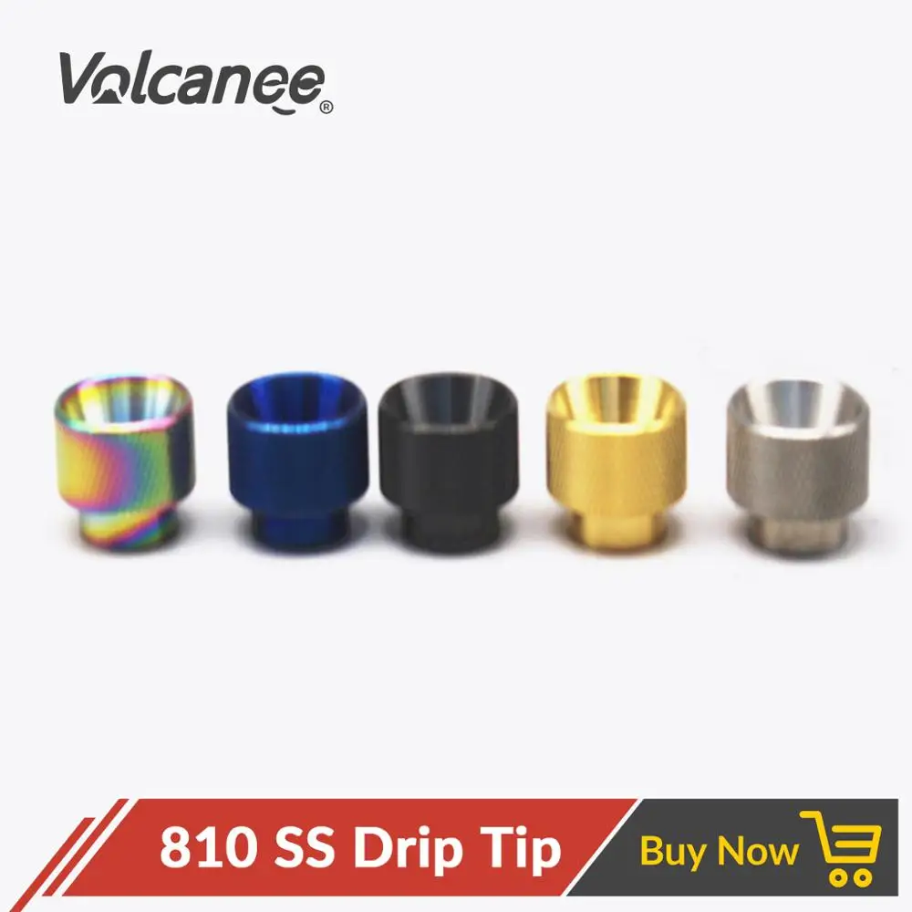 Мундштук Volcanee 810 из нержавеющей стали для вейпа IJUST 3 V12 Prince X BABY V8 BIG BABY|Аксессуары| |