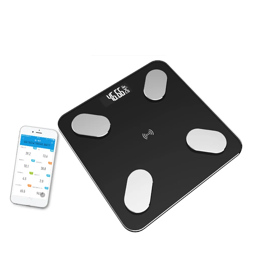 Bluetooth весы для жировых тел b mi цифровые весы для человеческого веса mi напольные весы с ЖК-дисплеем цифровые умные беспроводные весы для взвешивания 19SEP12