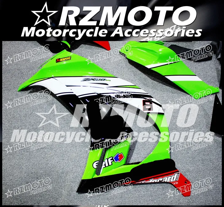 ABS мотоцикл обтекатель комплект для KAWASAKI ZX-10R 2011- год кузов литьевая форма Магазин № 2061
