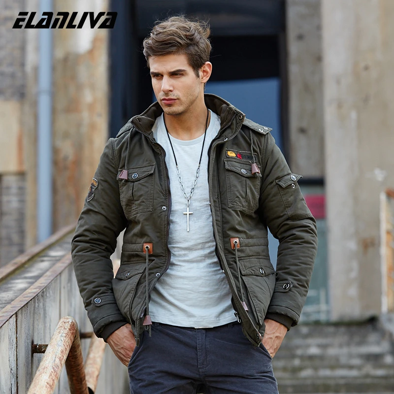 Chaquetas militares de estilo Militar para chaqueta bombardero, abrigo Militar ropa de calle|Chaquetas| -