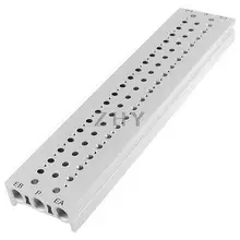 Прямоугольник алюминиевый блок коллектор Соленоидный клапан база 19 станций