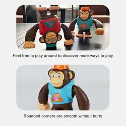 Chimpanzees – Mini bras oscillant créatif, jouet pour enfants, Chimpanzees électriques 