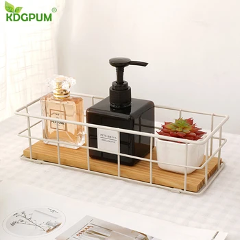 

Home Creative Iron Flower Frame Nordic Style Bedroom Living Room Bookshelf Pine Background Wall Hanging Desktop Decoration