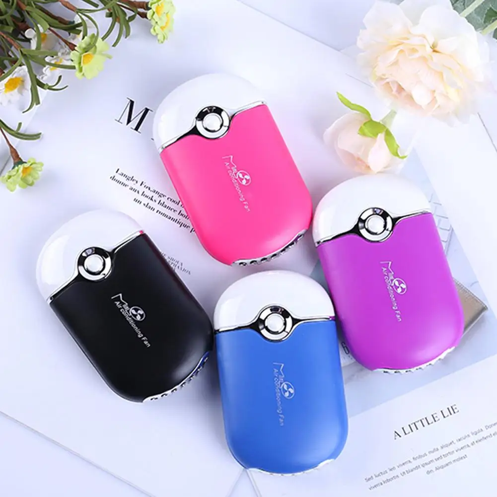 Mini USB Portable Handheld Air Conditioner Cooler Electric Blower Cooling Fan |