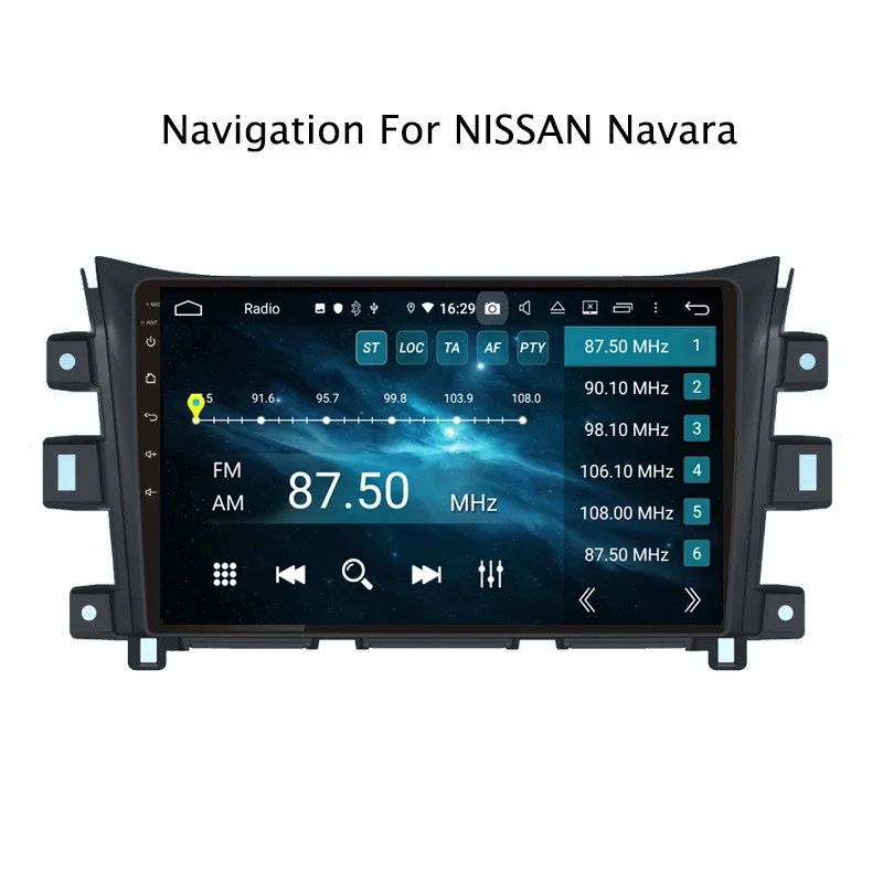 Best 10.1" Android Octa Core 4G RAM 32G ROM Car Radio Multimedia Player Navigation GPS For Nissan Navara 2017 5