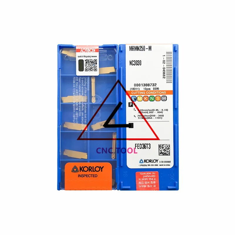 

MRMN250-M NC3030 10pcs Original Korea KORLOY Cutting Tool