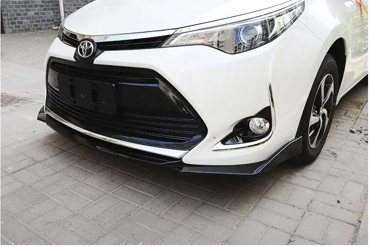 Для TOYOTA Corolla Body kit спойлер- для Левина ABS задний спойлер передний бампер диффузор защитные бамперы