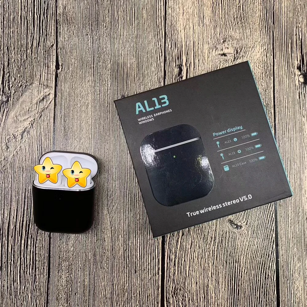AL13 стерео металл издание Pop Up 1:1 TWS Bluetooth наушники Беспроводная зарядка гарнитура сенсорное управление наушники i12 i18 Pro TWS