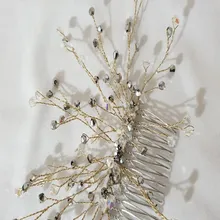 Женский свадебный аксессуар для волос аксессуары для волос Тиара жемчужные стразы свадебные украшения для волос