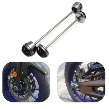 

For YAMAHA MT-07 FZ-07 MT07 MT 07 2014 2015 2016 Motorcycle Axle Fork Wheel Protector Sliders Falling Protection