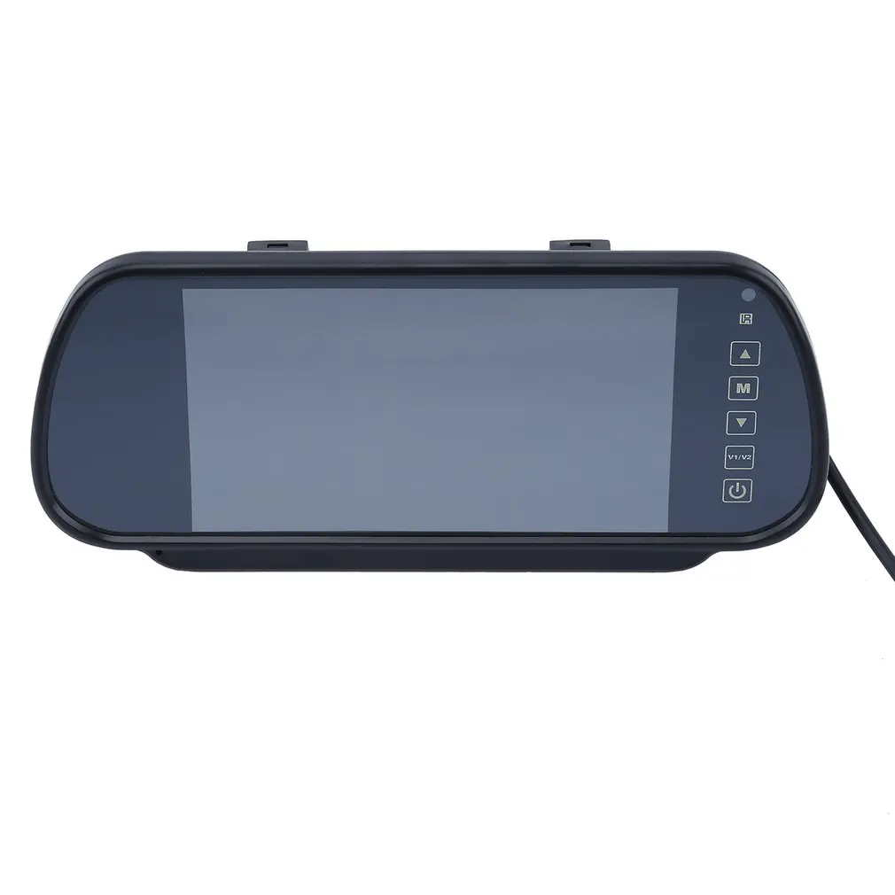 7 дюймов TFT-LCD цифровой дисплей автомобиля панель для автомобиля два способа Видео вход монитор PAL& NTSC Система регулируемое изображение