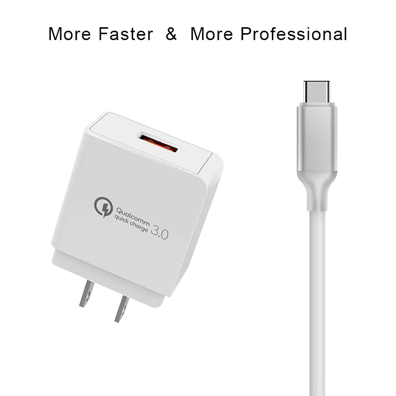 KISSCASE QC 3,0 быстрое зарядное устройство type-C кабель для зарядки мобильного телефона для телефона iPad 5 В/5A кабель для быстрой зарядки для смартфона адаптер