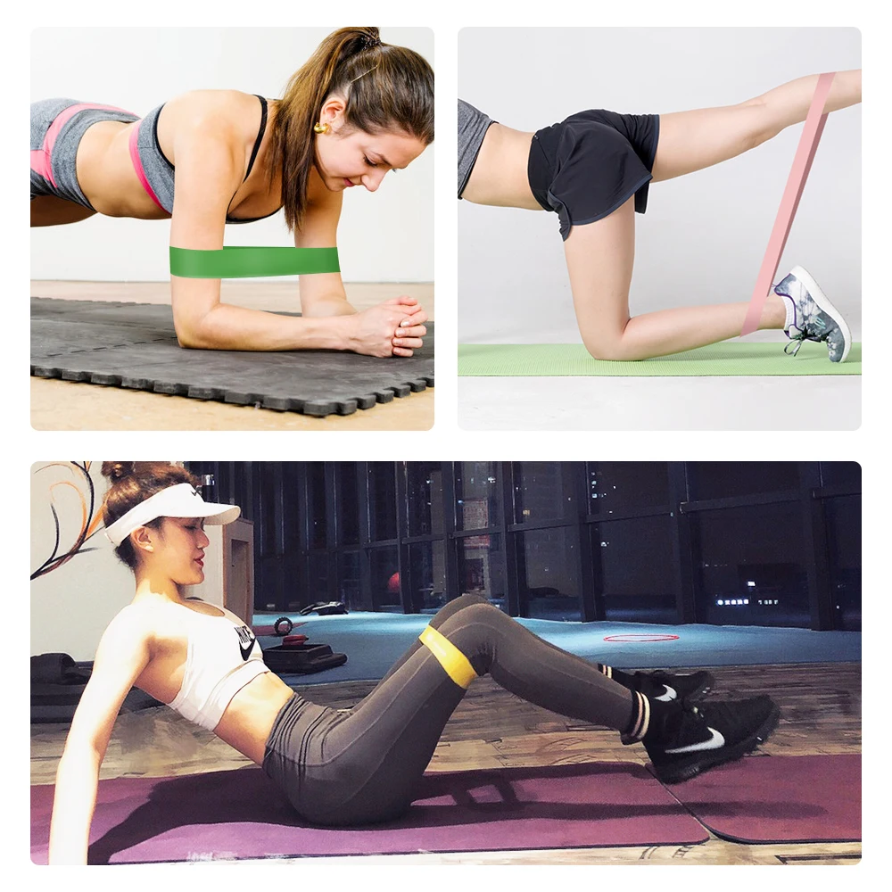 Эластичная резинка для йоги занятий фитнесом на открытом воздухе|Эспандеры| |