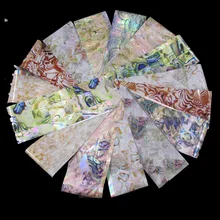 Маникюр Стильный чехол шаблон Стикеры-звезды 16-a набор из 4*20 см градиентная Звезда a звезда переводные наклейки