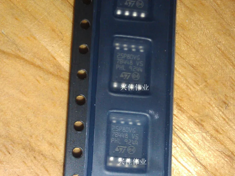20 шт./лот M25P80-VMW6TG 25P80VG SOP8-5.2MM