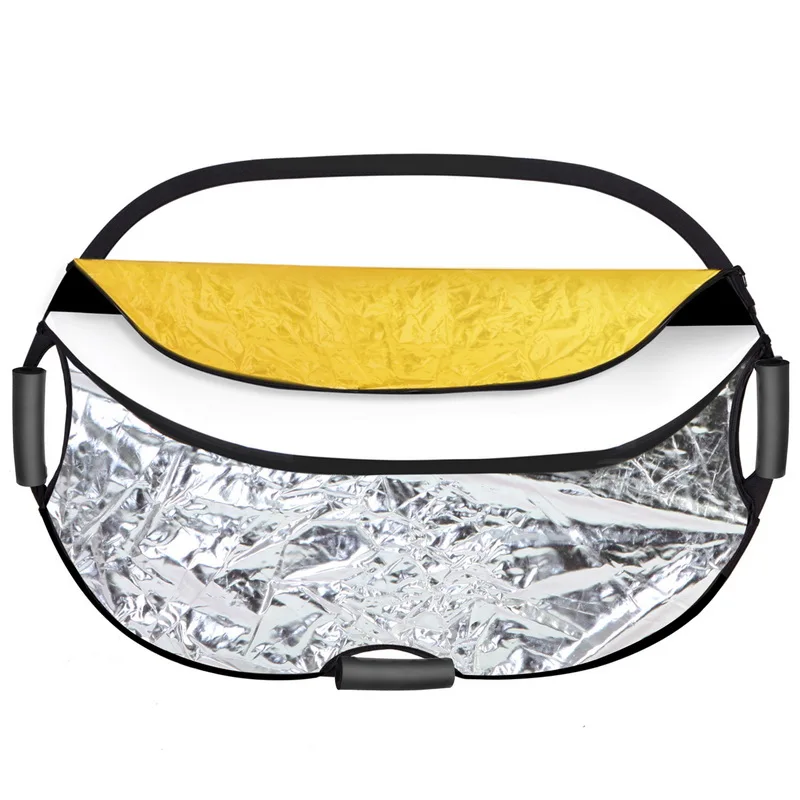 PHOTOGRAPHY REFLECTOR 5IN1 REFLECTOR PHOTOGRAPHY 100X150CM LIGHT REFLECTOR PORTABLE CAMERA LIGHT HANDLE CASE