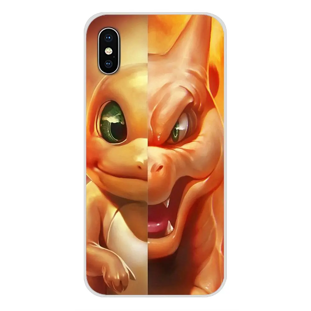 Аксессуары оболочки чехлы Coon Pokemons Charizard Charmander для Xiaomi Redmi 4A S2 Note 3 3S 4 4X5 Plus 6 7 6A Pro Pocophone F1 - Цвет: images 5