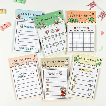 

30 Sheets Weekly Plan To Do List Sticky Note Memo Pads Stationery Notepad