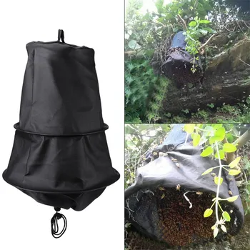 

Black Beekeeper Tool Bee Cage Swarm Trap Swarming Catcher Beekeeping Supply Three Layers of Steel Wire Beekeeping Equipment