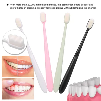 

Extra Soft Toothbrush Nano Toothbrush Deep Cleaning and Whitening Effect D ental Oral Care