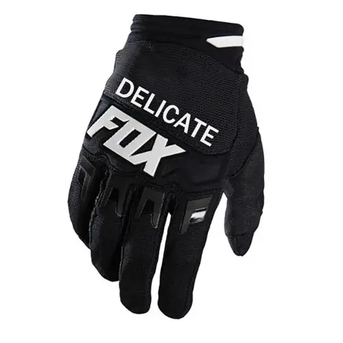 Black Delicate Fox Мотоцикл MX Dirt Bike внедорожный мотоцикл Локомотив Маунтан велосипедные перчатки Dirtpaw - Цвет: Black