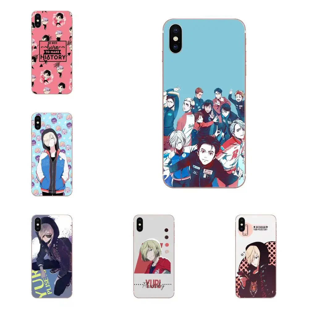 TPU New Arrival For Apple iPhone X XS Max XR 4 4S 5 5C 5S SE 6 6S 7 8 Plus Yuri On Ice Plisetsky Anime | Мобильные телефоны и