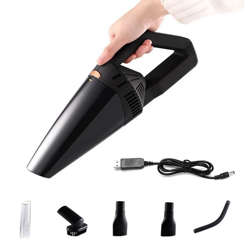

12V 120W Cordless Wireless Handheld Vacuum Cleaner Wet Dry Usb Rechargeable Mini Portable Dust Collector for Home Car Cleaning