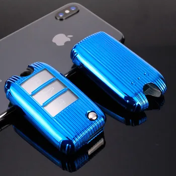 

Soft TPU Car Key Case Cover Holder For Roewe RX5 2017 For MG ZS Car Styling 3 button Remote Key Protection Shell Accessories