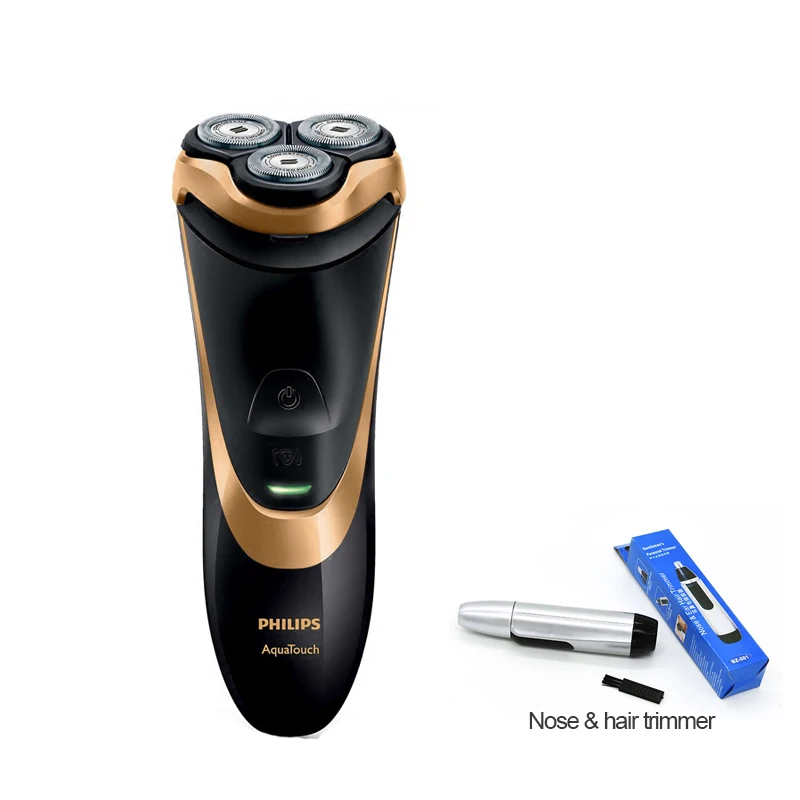 Оригинальный Philips электробритва AT798 поворотный перезаряжаемый моющийся для