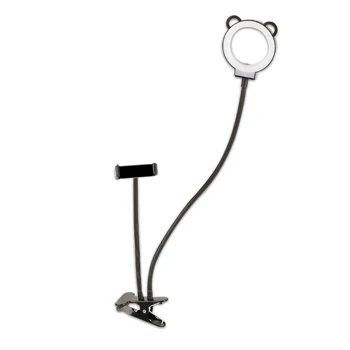 

LED Selfie Ring Light with Phone Holder for Youtube Live Stream Makeup Photo Studio,Phone Lamp for iPhone/Android