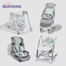 

Sunveno Baby Stroller Accessories Baby Stroller Cushion Pad Breathable Stroller Car High Chair Seat Cushion Liner Mat Cover