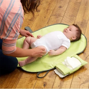 

Baby Diaper Changing Mat Waterproof Portable Nappy Changing Pad Travel Changing Station Clutch Baby Care Products Hangs Stroller