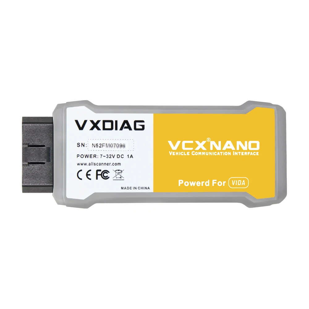 VCX NANO диагностический инструмент для Volvo 2014D Vida Dice Pro OBD2 USB Сканер Vxdiag VXDIAG VCX NANO OBD2 сканер инструмент DICE 2014D